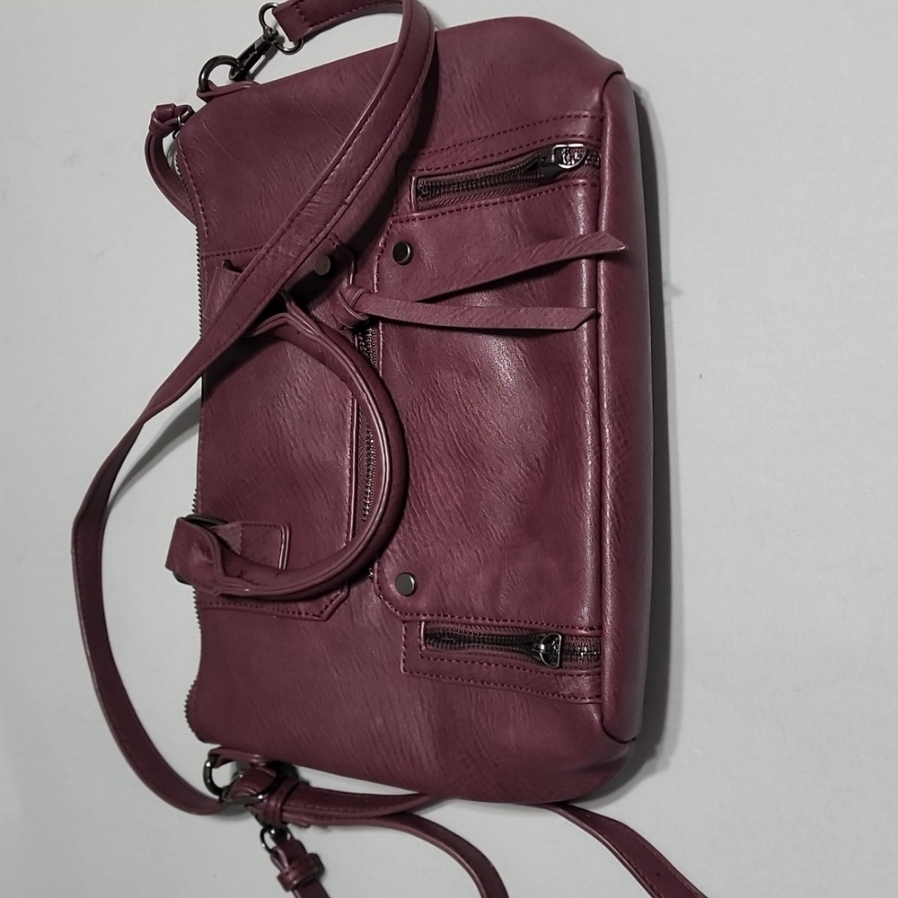 Vintage Crossbody Satchel With Charm main image 0